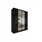 Szafa przesuwna Trend 5 180 Czarny Połysk