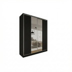 Szafa przesuwna Trend 5 180 Czarny Mat