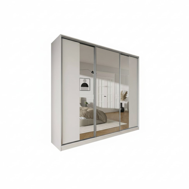 Szafa przesuwna Trend 5 250 Biały Mat