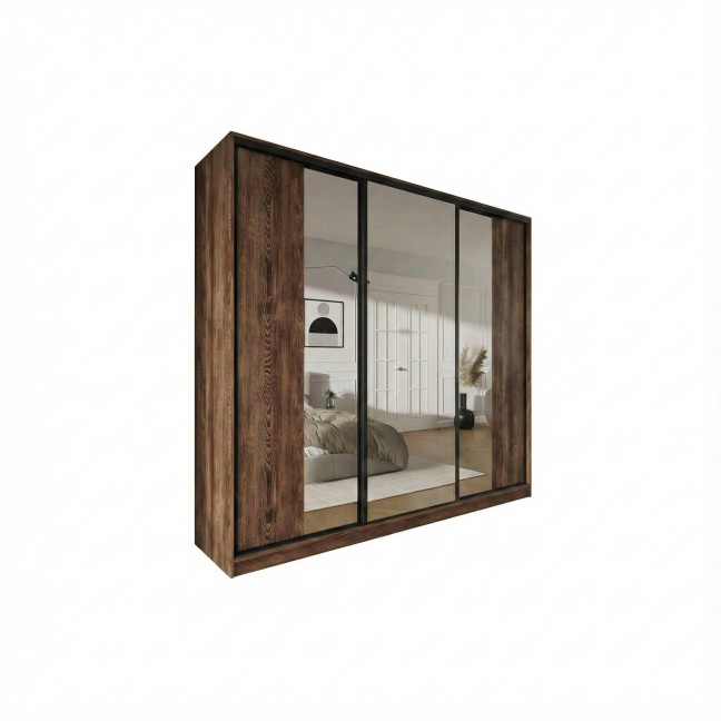 Szafa przesuwna Trend 5 250 Kasztan Arvadonna