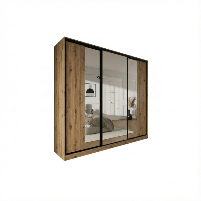 Szafa przesuwna Trend 5 250 Dąb Artisan