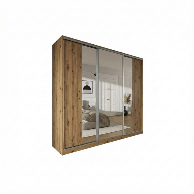 Szafa przesuwna Trend 5 250 Dąb Artisan