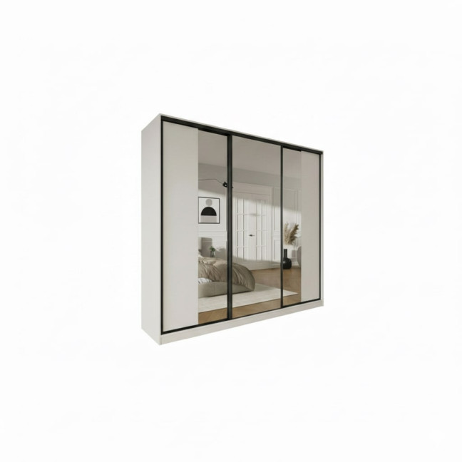 Szafa przesuwna Trend 5 275 Biały Mat