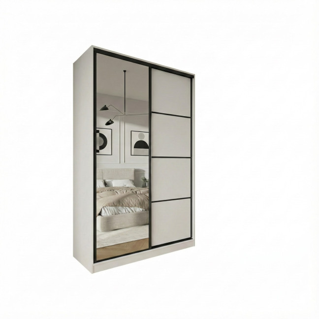 Szafa przesuwna Trend 6 150 Biały Mat