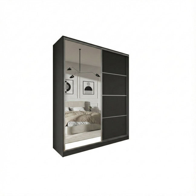 Szafa przesuwna Trend 6 180 Grafit