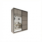 Szafa przesuwna Trend 6 200 Kaszmir