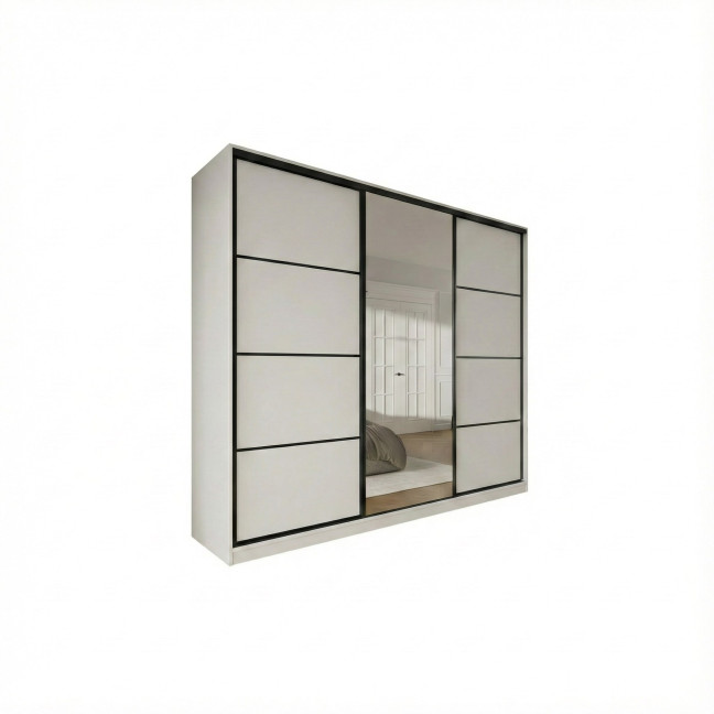 Szafa przesuwna Trend 6 250 Biały Mat