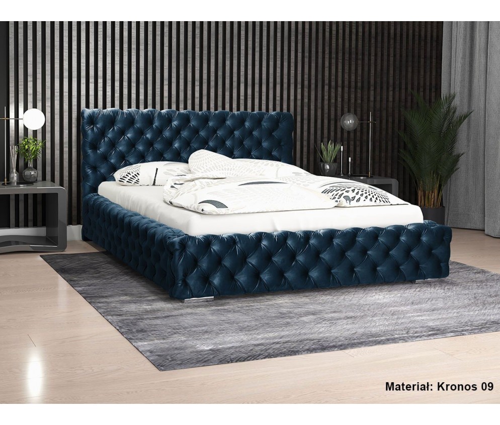 lozka - Łóżko Bed 15 160x200 sypialniane tapicerowane