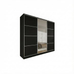 Szafa przesuwna Trend 6 250 Czarny Mat