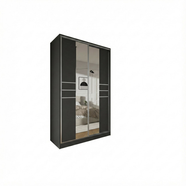 Szafa przesuwna Trend 8 150 Grafit