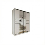 Szafa przesuwna Trend 8 180 Biały Mat