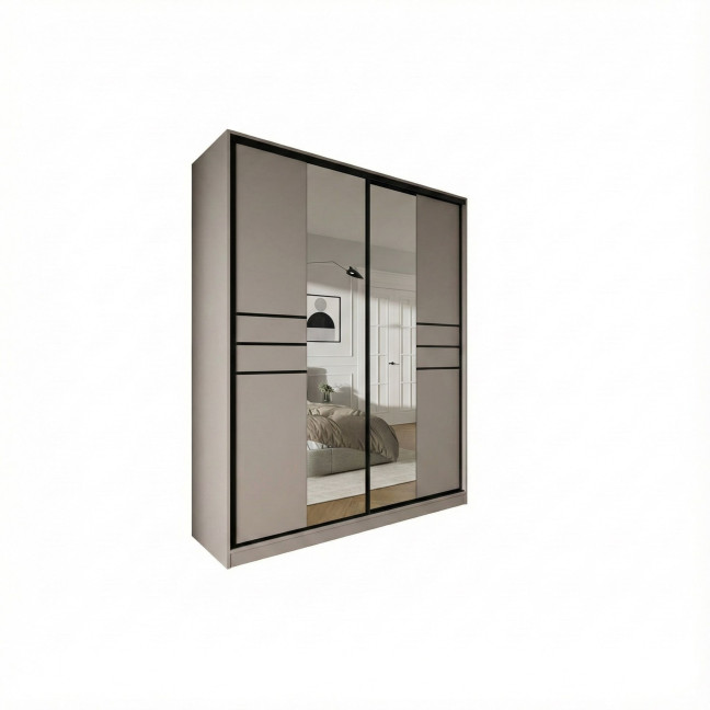 Szafa przesuwna Trend 8 180 Kaszmir