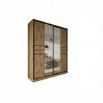 Szafa przesuwna Trend 8 180 Dąb Artisan