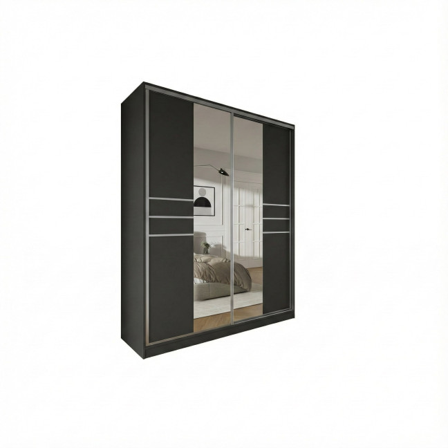 Szafa przesuwna Trend 8 200 Grafit