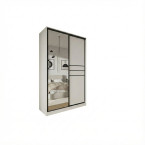 Szafa przesuwna Trend 9 150 Biały Mat