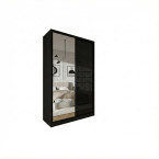 Szafa przesuwna Trend 9 150 Czarny Połysk