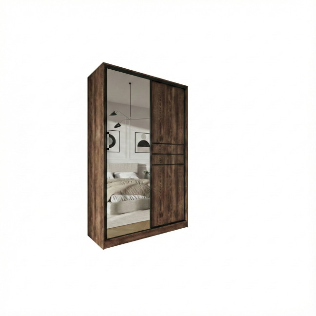 Szafa przesuwna Trend 9 150 Kasztan Arvadonna