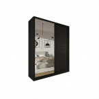 Szafa przesuwna Trend 9 180 Czarny Mat