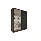 Szafa przesuwna Trend 9 180 Grafit