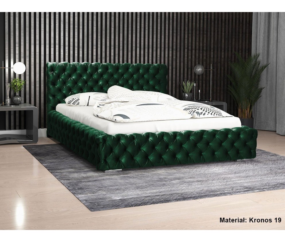 lozka - Łóżko Bed 15 180x200 sypialniane tapicerowane