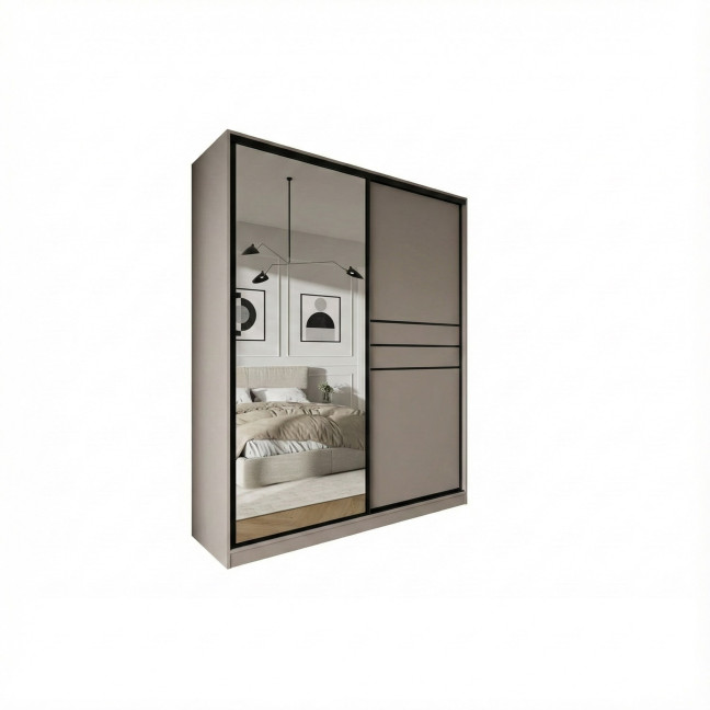 Szafa przesuwna Trend 9 200 Kaszmir