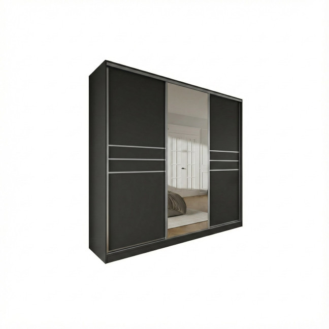 Szafa przesuwna Trend 9 275 Grafit