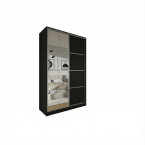 Szafa przesuwna Trend 10 150 Czarny mat