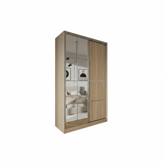 Szafa przesuwna Trend 10 150 Dąb Barbera Piaskowy