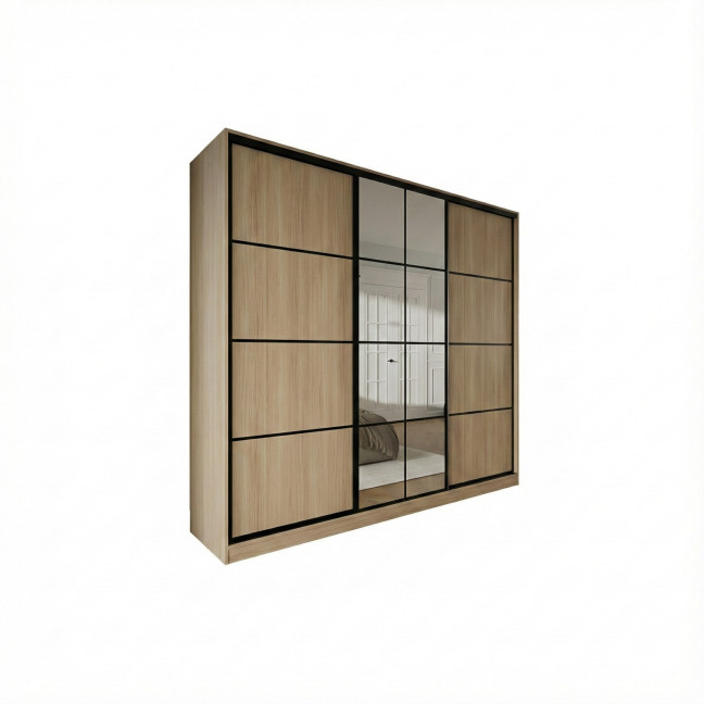 Szafa przesuwna Trend 10 250 Dąb Barbera Piaskowy