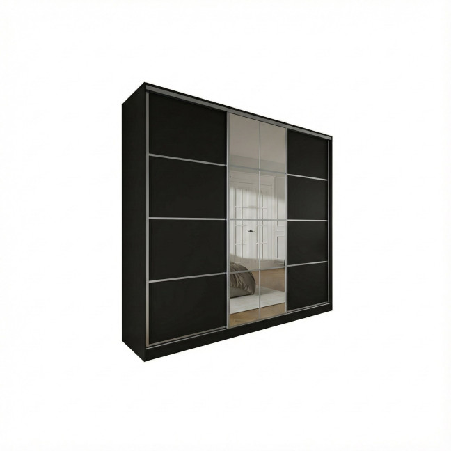 Szafa przesuwna Trend 10 275 Czarny mat