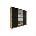 Szafa przesuwna Trend 10 275 Artisan/Czarny mat