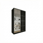 Szafa przesuwna Trend 12 150 Czarny mat