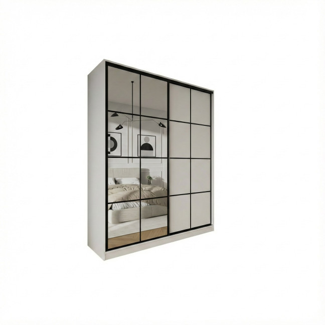 Szafa przesuwna Trend 12 180 Biały mat