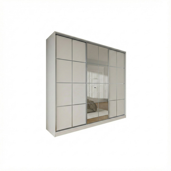 Szafa przesuwna Trend 12 250 Biały mat