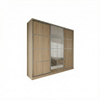 Szafa przesuwna Trend 12 250 Dąb Barbera Piaskowy