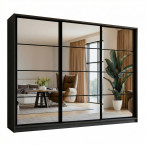 Szafa Przesuwna Diana 180 Grafit