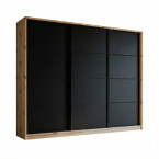 Szafa Przesuwna Matt 250 Artisan + Czarny