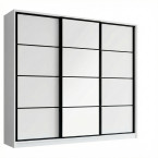 Szafa Przesuwna Matt 200 Biały Mat