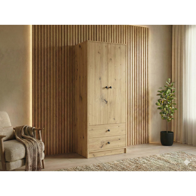 Szafa uchylna Ariva 80 cm Dąb Artisan