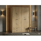 Szafa uchylna Ariva 140 cm Dąb Artisan