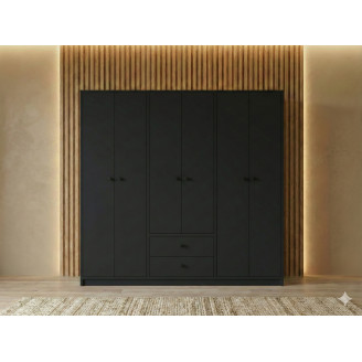 Szafa uchylna Ariva 200 cm Czarny Mat