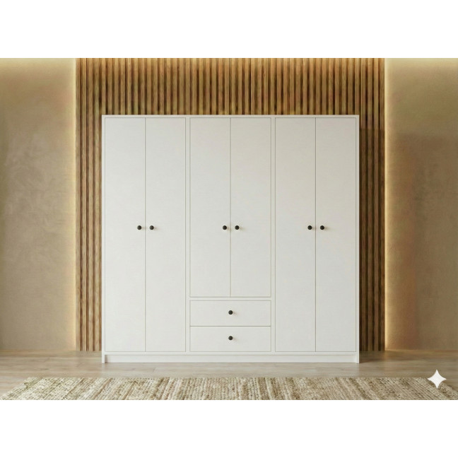 Szafa uchylna Ariva 200 cm Biały Mat