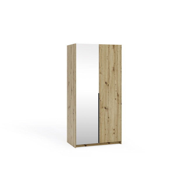 Szafa uchylna Lara Z Lustrem 100 cm Dąb Artisan