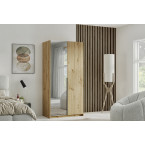 Szafa uchylna Lara Z Lustrem 100 cm Dąb Artisan