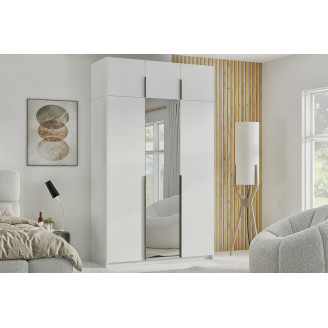 Szafa uchylna Lara Z Lustrem 150 Biały Mat