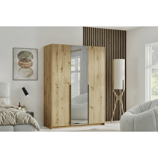 Szafa uchylna Lara Z Lustrem 150 Dąb Artisan